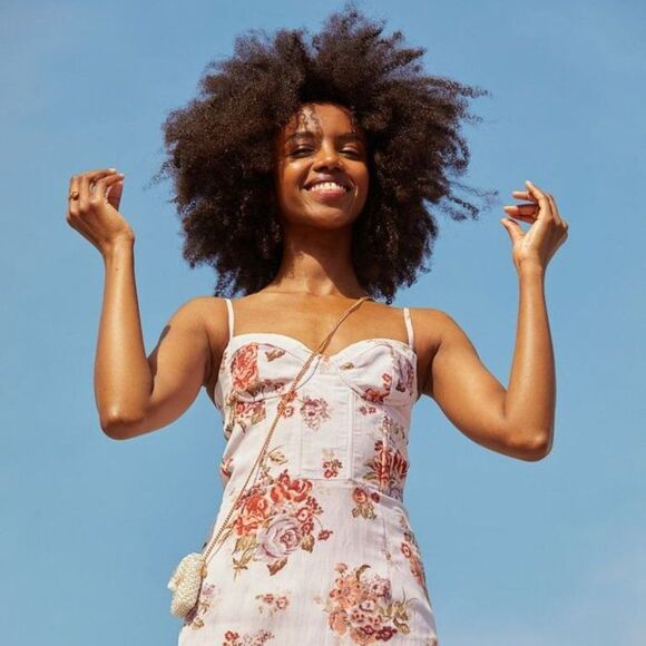 Brock Collection x H&M Floral Bustier Dress - Picture 2 of 7